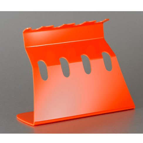 Stand for four pipettors, orange, Corning