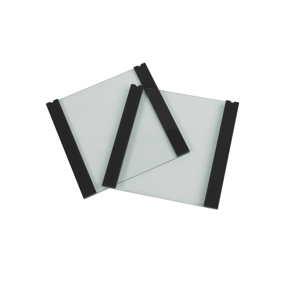 10 x 10cm Glass Plates ( Pack of 2)