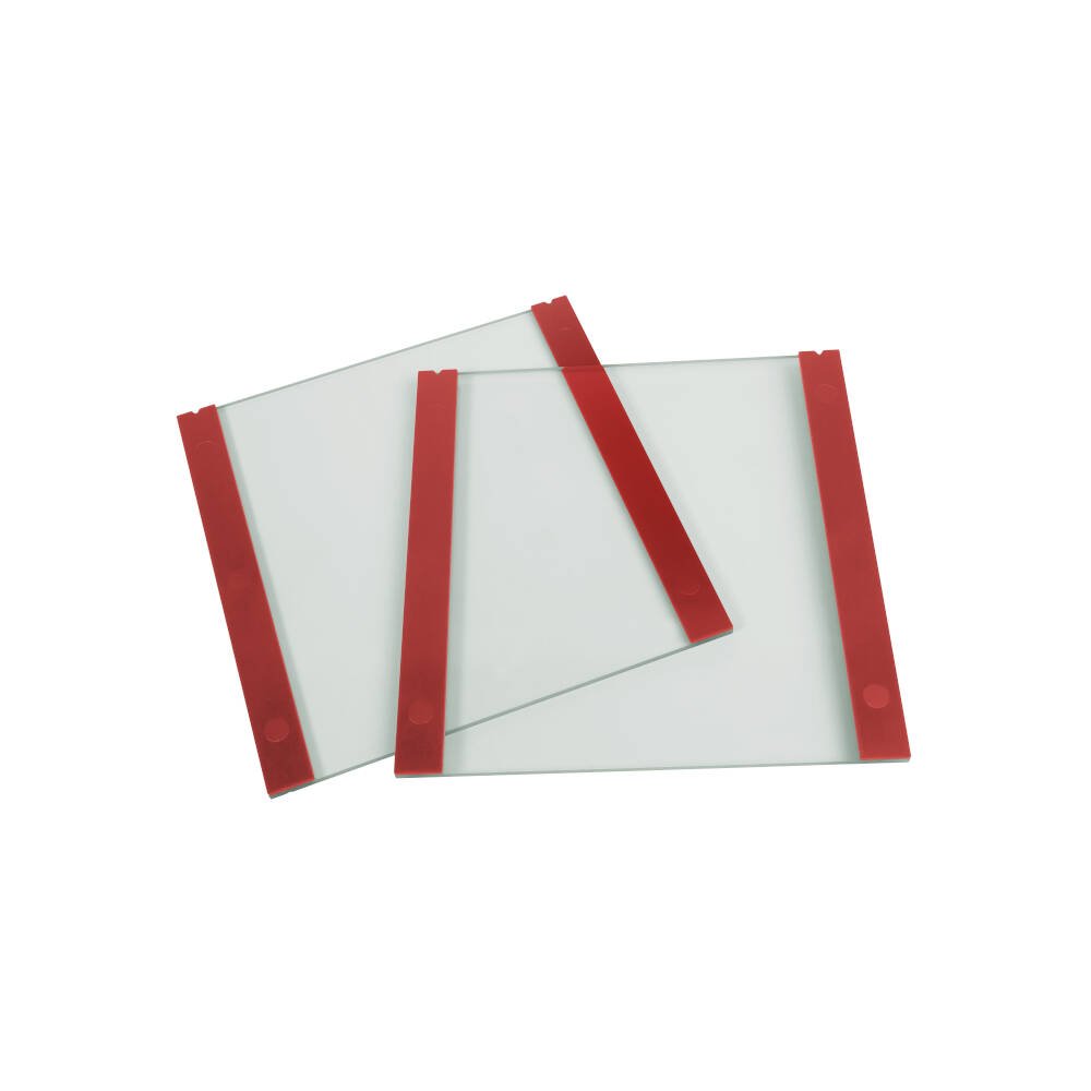 20 x 20cm Glass Plates ( Pack of 2)