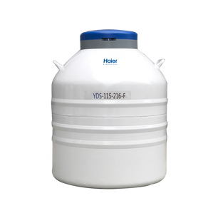 Medical Series Small Capacity Liquid Nitrogen Storage Dewar, for Storage, 216mm neck opening, Haier