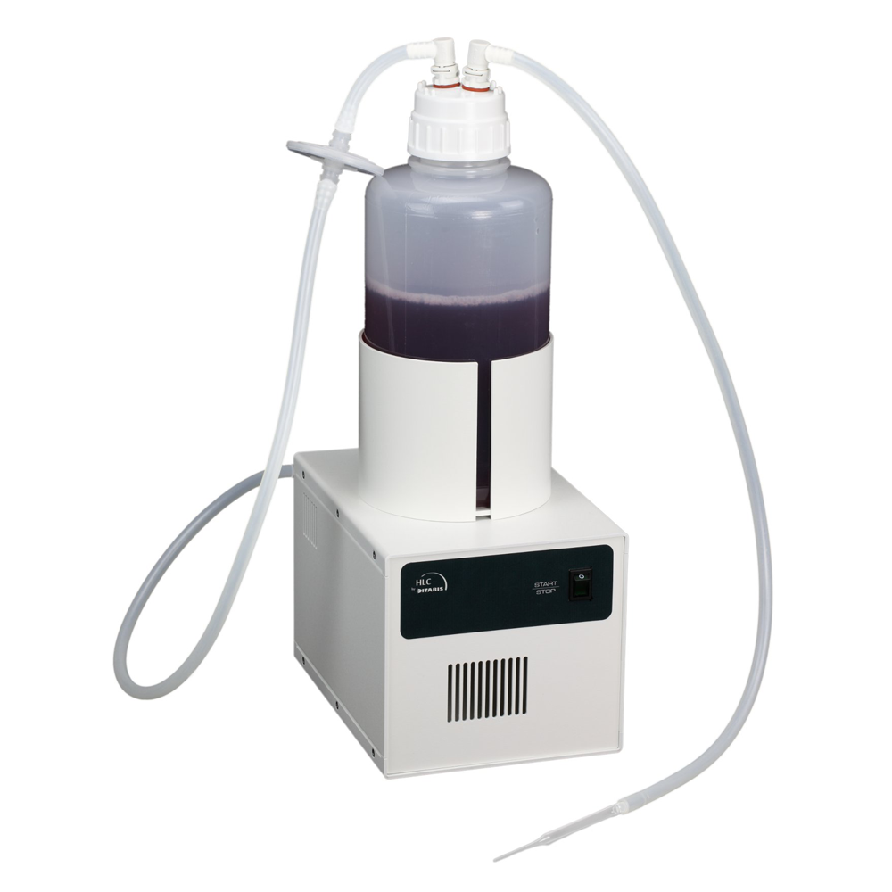 AC 02 Vacuum Safety Suction System, complete with pump 15 l/min, 2 litre bottle