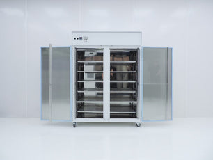 Cooled Incubator, stainless steel chamber, LEEC