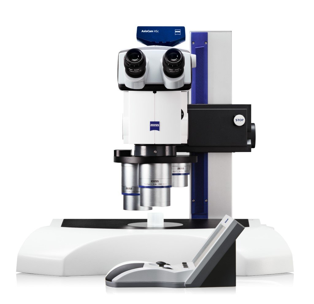 SteREO Discovery.V20 with coarse/fine drive and variable LED epi-illumination, Zeiss