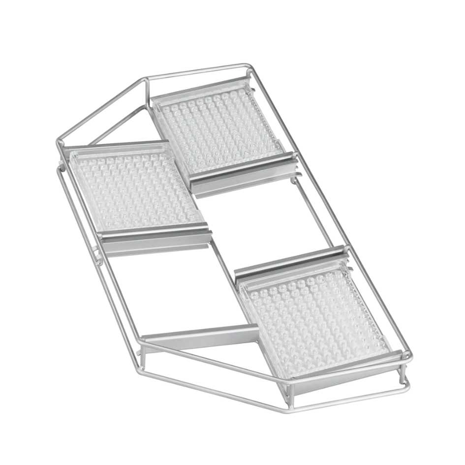 Half Insert for the gentle holding of 5 microtiter plates