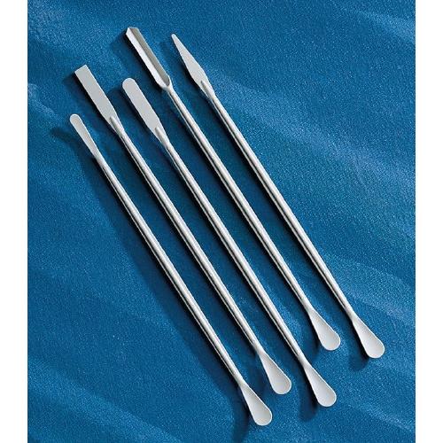 Disposable sterile spatulas, flat end/spoon, Corning