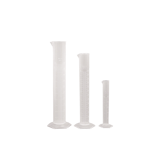 Polypropylene measuring cylinders