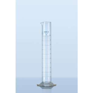 Borosilicate glass measuring cylinder, Duran