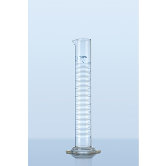 Borosilicate glass measuring cylinder, Duran