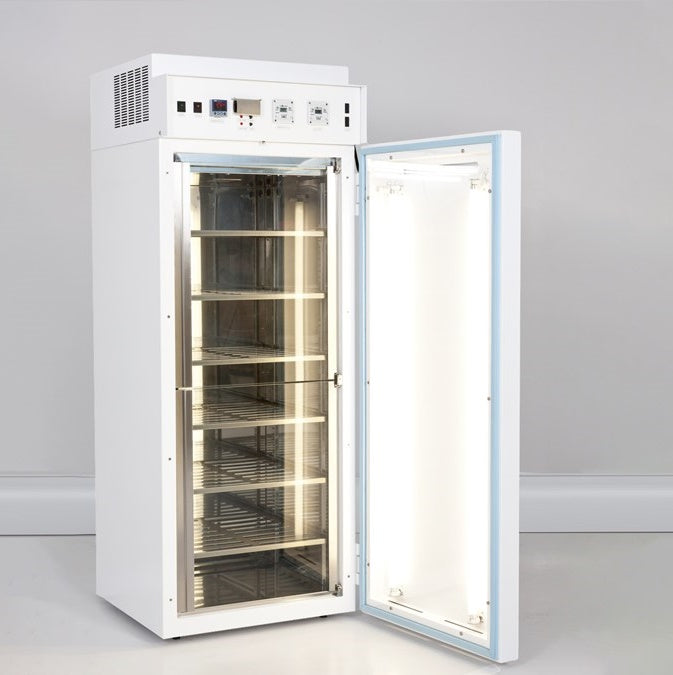 Plant Growth Cabinet, sealed stainless steel chamber for high humidity work, LEEC