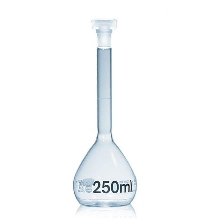 Borosilicate Volumetric Flask, Class A, PE Stopper, 1000ml