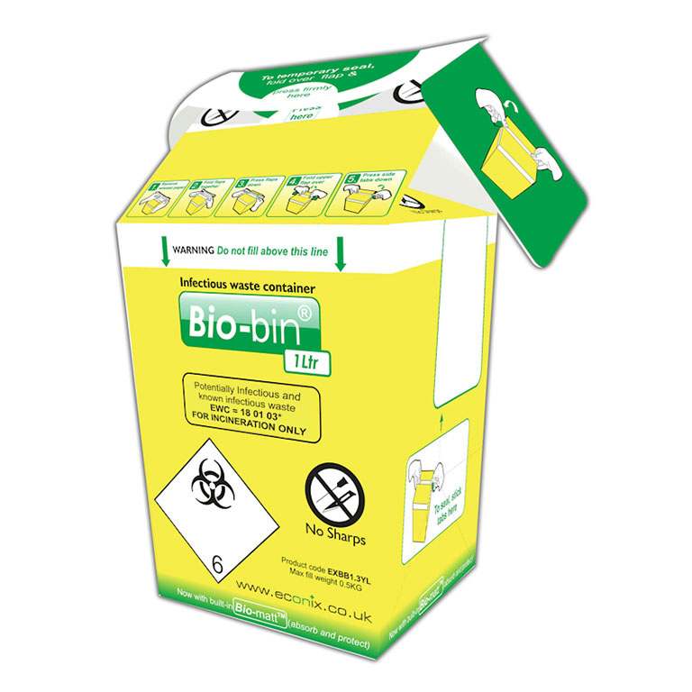 Bio-bin Infectious Waste Containers, Econix